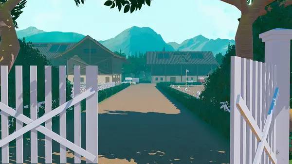 Персонаж Tales of Rein Ravine в процессе выполнения задания