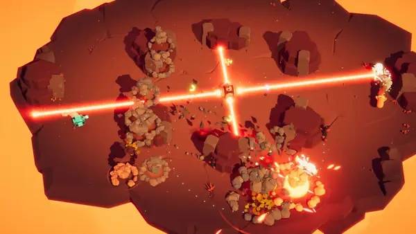 Персонаж TANKNAROK в процессе выполнения задания