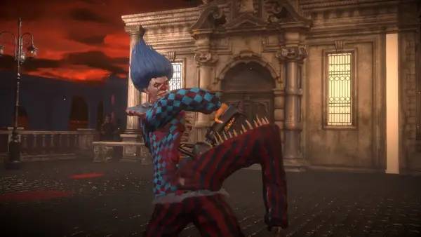 Персонаж Terrordrome - Reign of the Legends в процессе выполнения задания