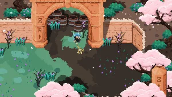 Персонаж The Ambassador Fractured Timelines в процессе выполнения задания