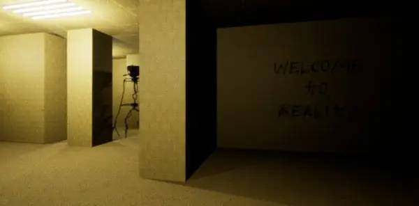 Персонаж The Backroom Project в процессе выполнения задания