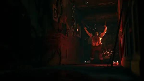 Персонаж The Beast Inside в процессе выполнения задания