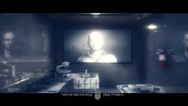 Персонаж The Butterfly Sign в процессе выполнения задания