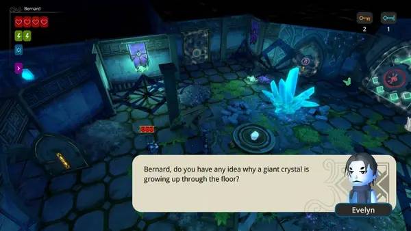 Персонаж The Captives Plot of the Demiurge в процессе выполнения задания