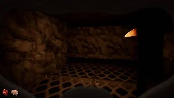 Персонаж The Chasm - Mines Of Madness в процессе выполнения задания