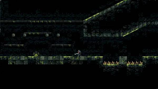 Персонаж The Cork Book 1 в процессе выполнения задания