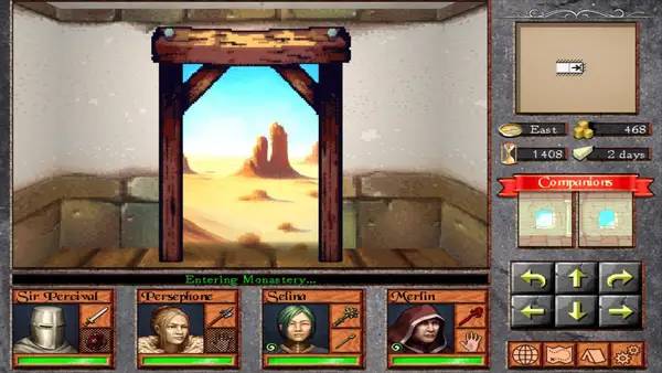 Персонаж The Darkness Below в процессе выполнения задания