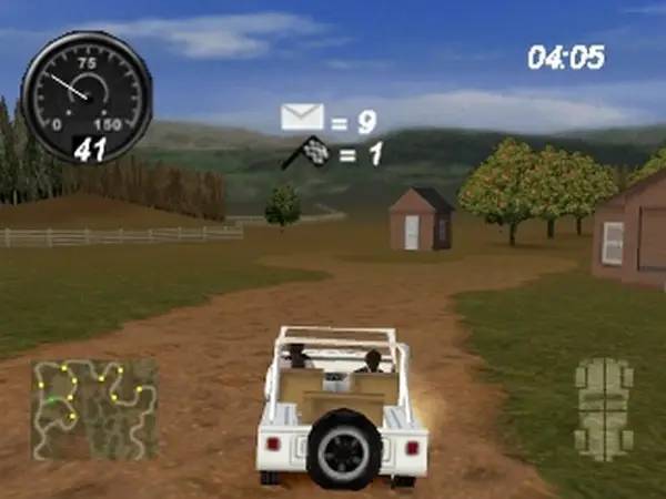 Персонаж The Dukes of Hazzard 2  Daisy Dukes It Out в процессе выполнения задания
