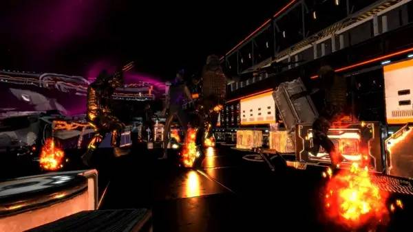 Персонаж The Fragment в процессе выполнения задания