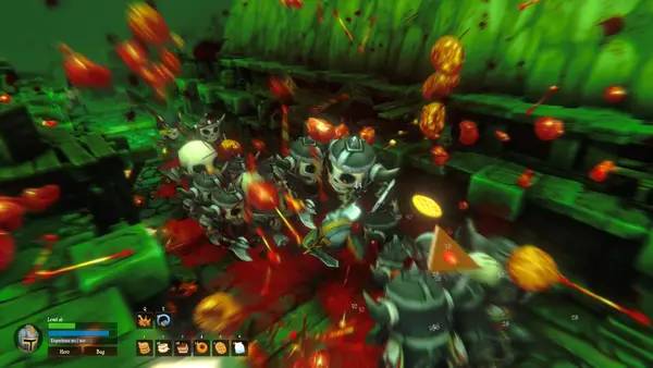 Персонаж The Great Story of a Mighty Hero - Remastered в процессе выполнения задания