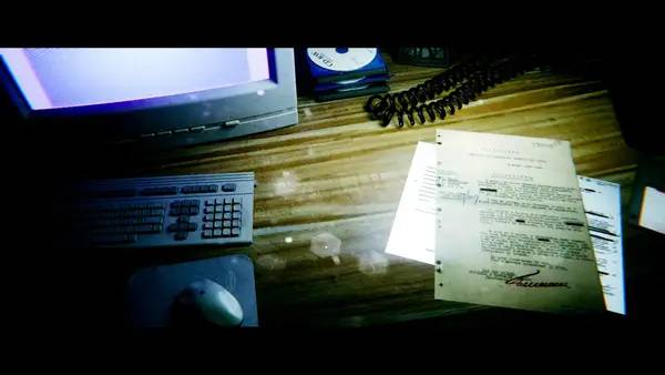 Персонаж The Haunting Eyes в процессе выполнения задания