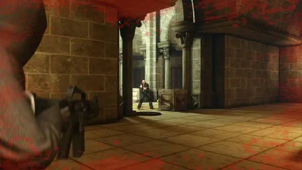 Персонаж The Hero в процессе выполнения задания