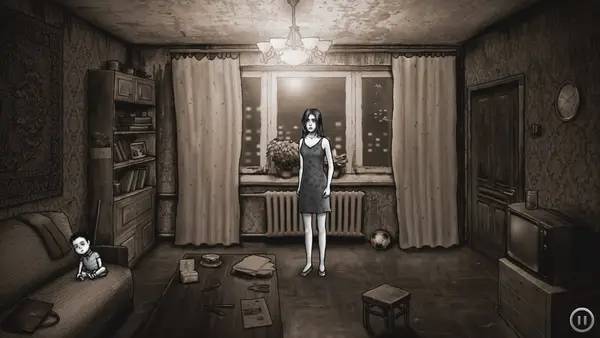 Персонаж The Kite в процессе выполнения задания