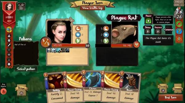 Персонаж The Last Hex в процессе выполнения задания