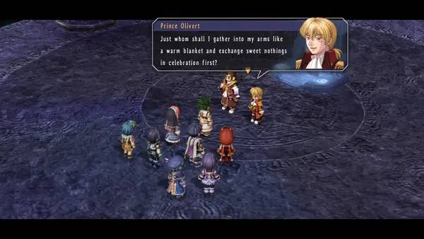Персонаж The Legend of Heroes  Trails in the Sky the 3rd в процессе выполнения задания