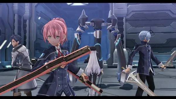 Персонаж The Legend of Heroes  Trails of Cold Steel 3 в процессе выполнения задания