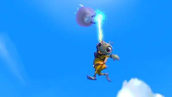 Персонаж The Maw в процессе выполнения задания