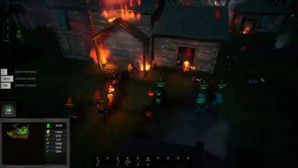 Персонаж The Rebellion в процессе выполнения задания