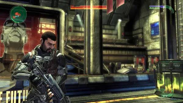 Персонаж The Scourge Project Episode 1 and 2 в процессе выполнения задания