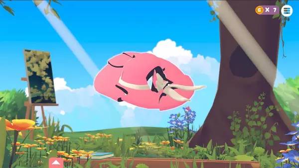 Персонаж The Shape of Things в процессе выполнения задания