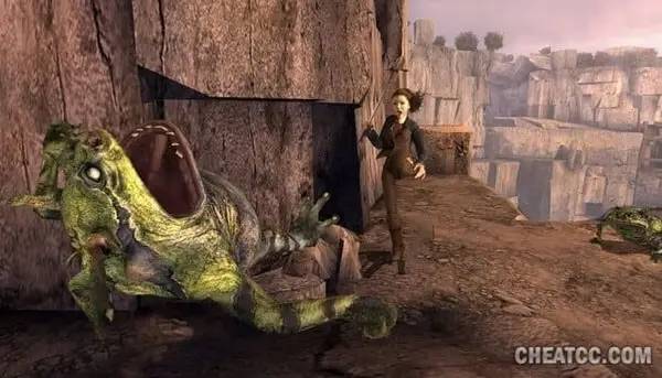 Персонаж The Spiderwick Chronicles в процессе выполнения задания