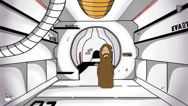 Персонаж The Third Day в процессе выполнения задания