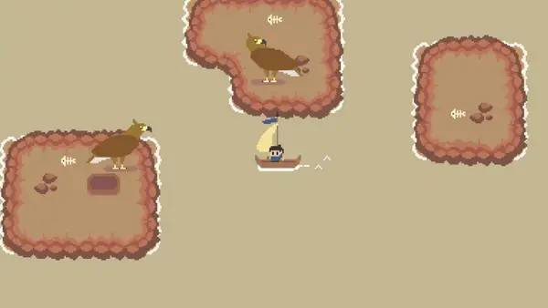 Персонаж The Tides of Time в процессе выполнения задания