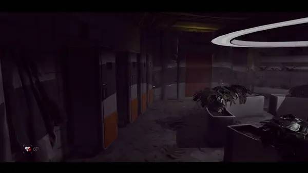Персонаж The Voidness - Lidar Horror Survival Game в процессе выполнения задания