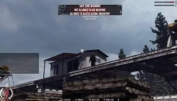 Персонаж The War Z в процессе выполнения задания