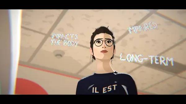 Персонаж The Wreck в процессе выполнения задания