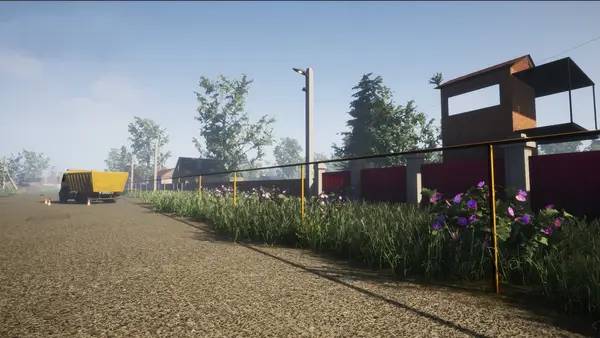 Персонаж Theory of Poltaran в процессе выполнения задания