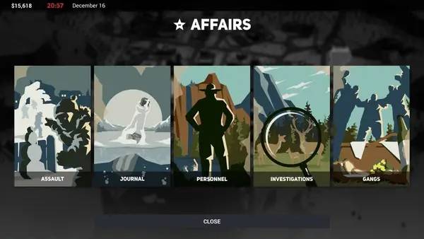 Персонаж This Is the Police 2 в процессе выполнения задания