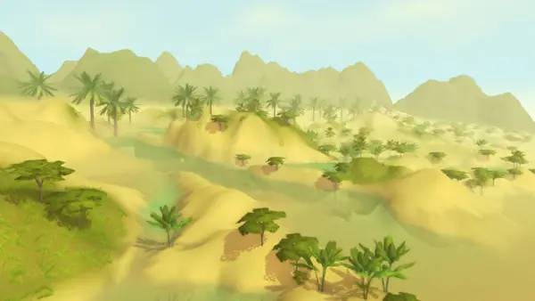 Персонаж Tidal Tribe в процессе выполнения задания