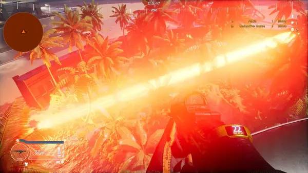 Персонаж TinShift в процессе выполнения задания