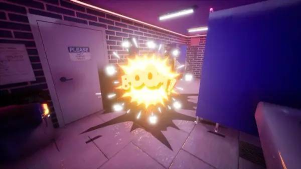 Персонаж Toilet Chronicles в процессе выполнения задания