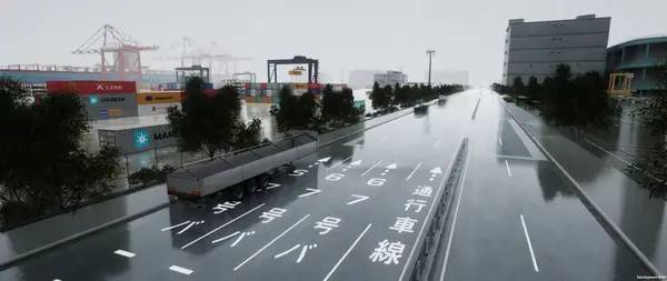 Персонаж Tokyo Warfare Turbo в процессе выполнения задания