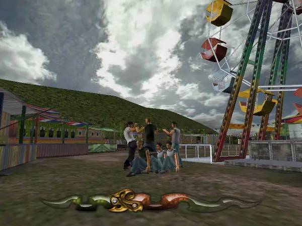 Персонаж Tony Jaa's Tom-Yum-Goong The Game в процессе выполнения задания