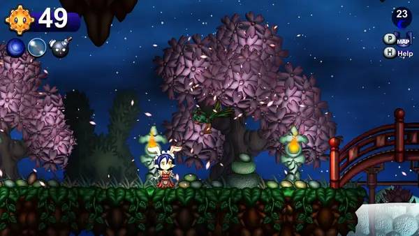 Персонаж Toricky в процессе выполнения задания