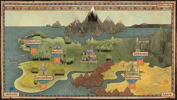 Персонаж Touch Type Tale - Strategic Typing в процессе выполнения задания