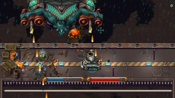 Персонаж Tower 57 в процессе выполнения задания