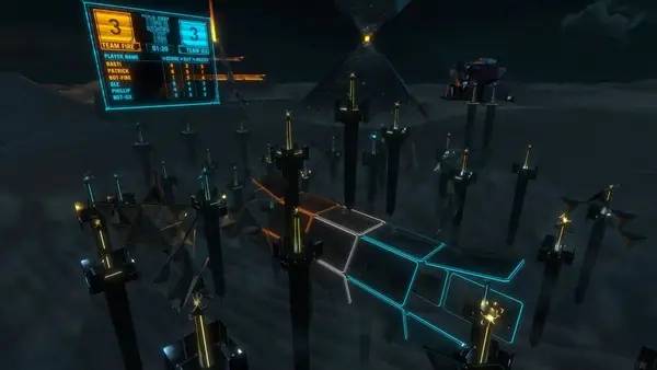 Персонаж Tower Tag в процессе выполнения задания