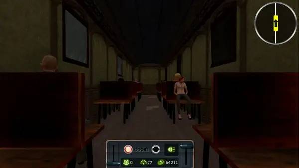 Персонаж Train Simulator London Subway в процессе выполнения задания