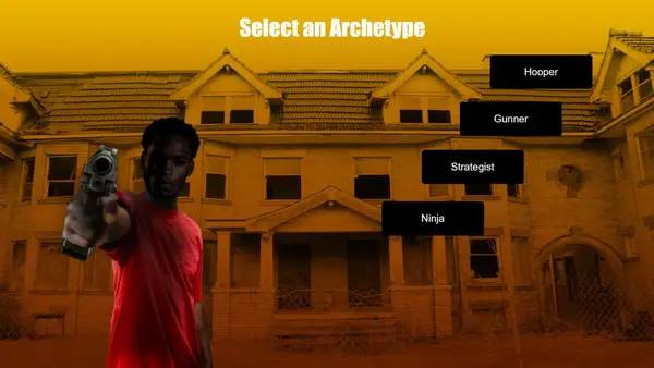 Персонаж Trapper Drug Dealing RPG в процессе выполнения задания