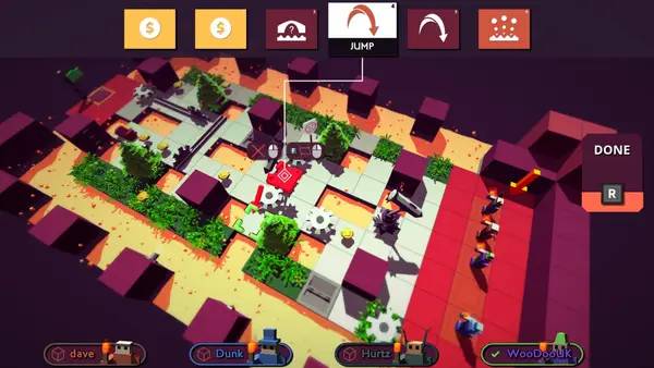 Персонаж Trapper's Delight в процессе выполнения задания