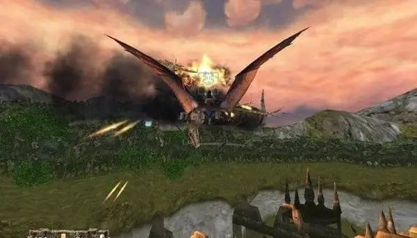 Персонаж Turok Evolution в процессе выполнения задания