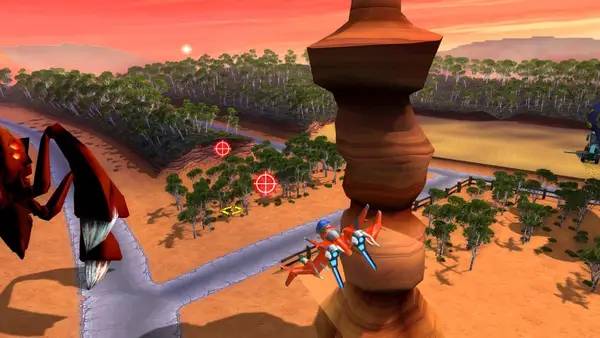 Персонаж TY the Tasmanian Tiger 3 в процессе выполнения задания