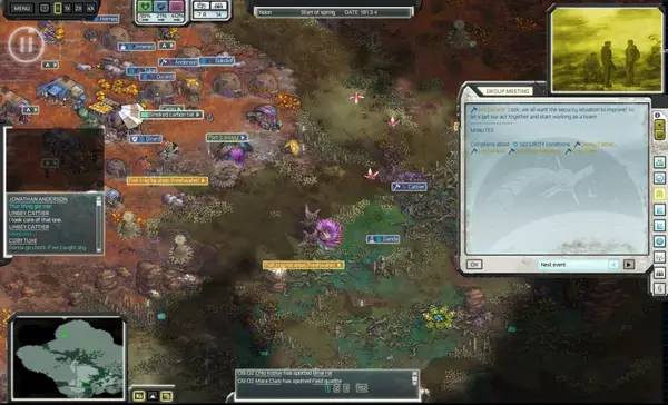 Персонаж Unclaimed World в процессе выполнения задания