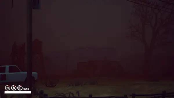 Персонаж Under the Sand REDUX - a road trip game в процессе выполнения задания