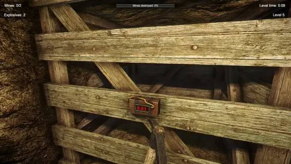 Персонаж Underground Keeper в процессе выполнения задания