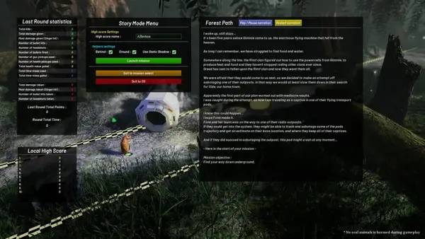 Персонаж Universe 24 в процессе выполнения задания